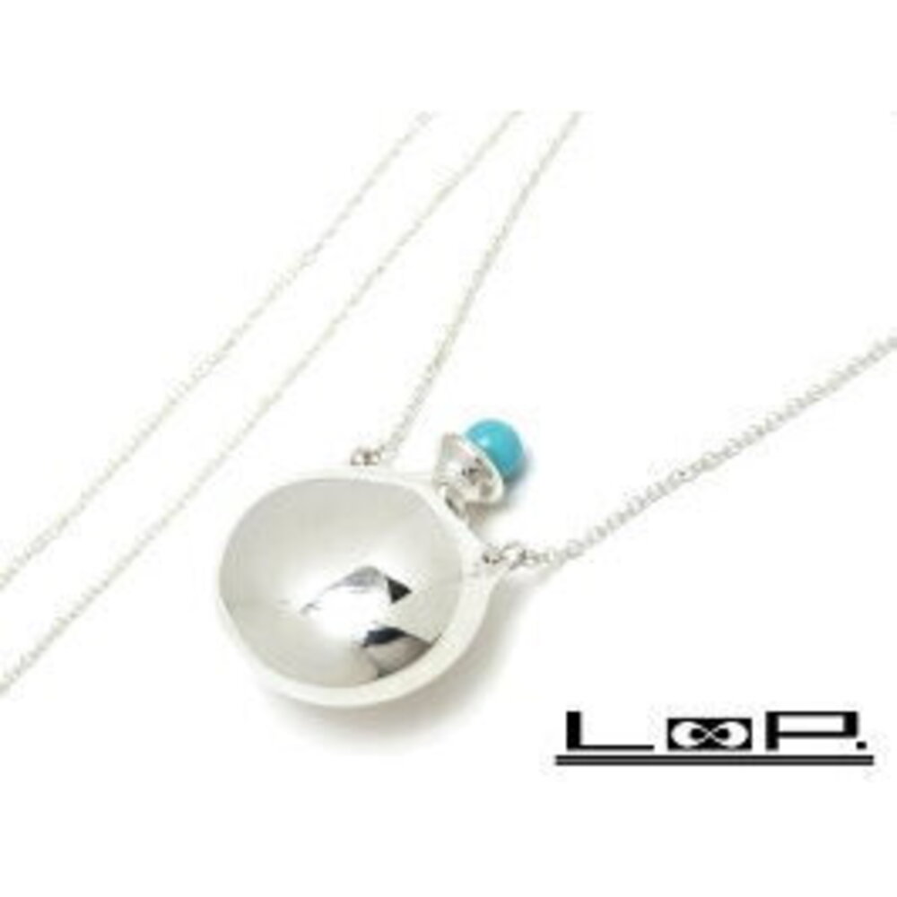 TIFFANY Co Bottle Pendant Necklace Accessory Turquoise Sterling Silver